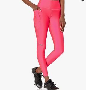 Under Armour Women's HeatGear High Waisted Ankle No-Slip Leggings